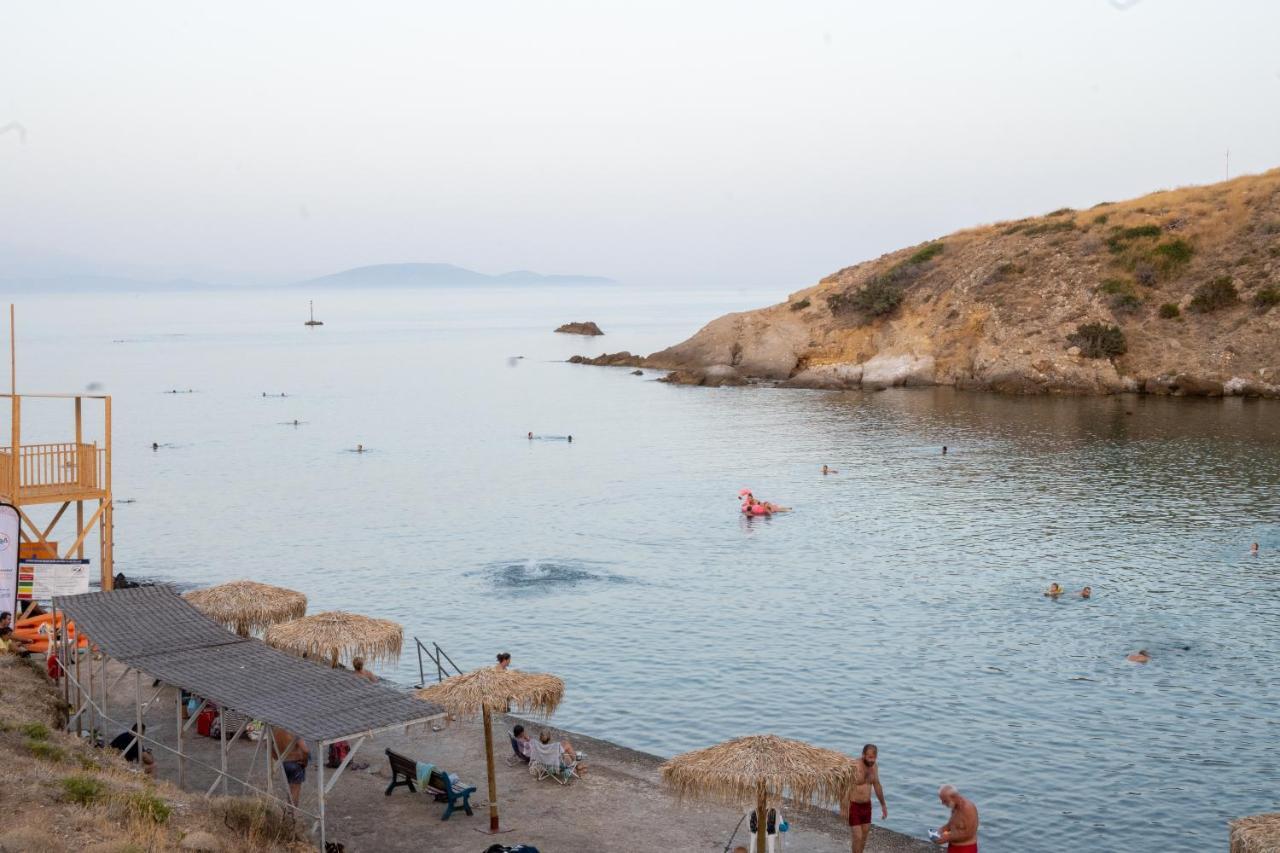 Amazing Sea View, Rafina Port, Athens Airport, Self-Check-In Apartment Bagian luar foto