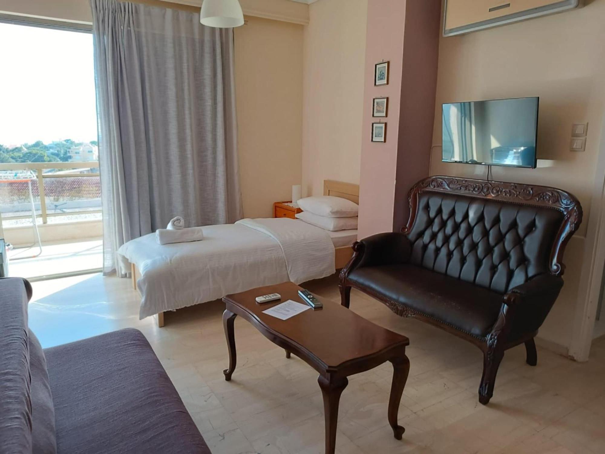 Amazing Sea View, Rafina Port, Athens Airport, Self-Check-In Apartment Bagian luar foto